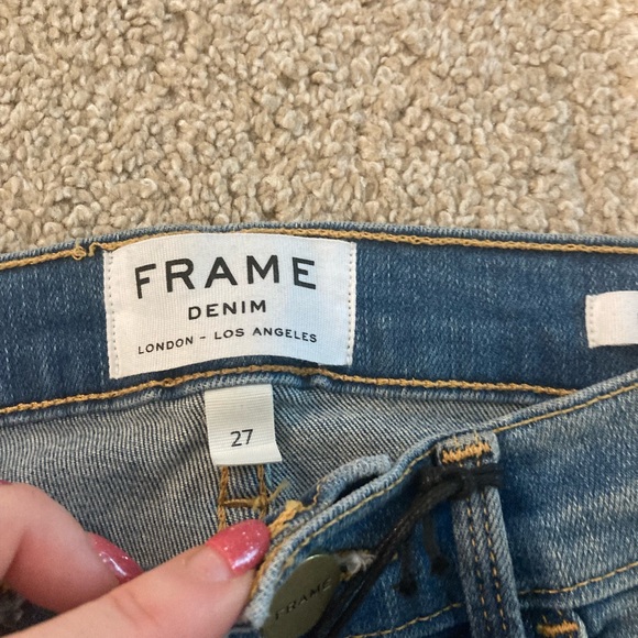 NWT Frame sz 27 (fits like 26) Le High Skinny jeans - Picture 3 of 6